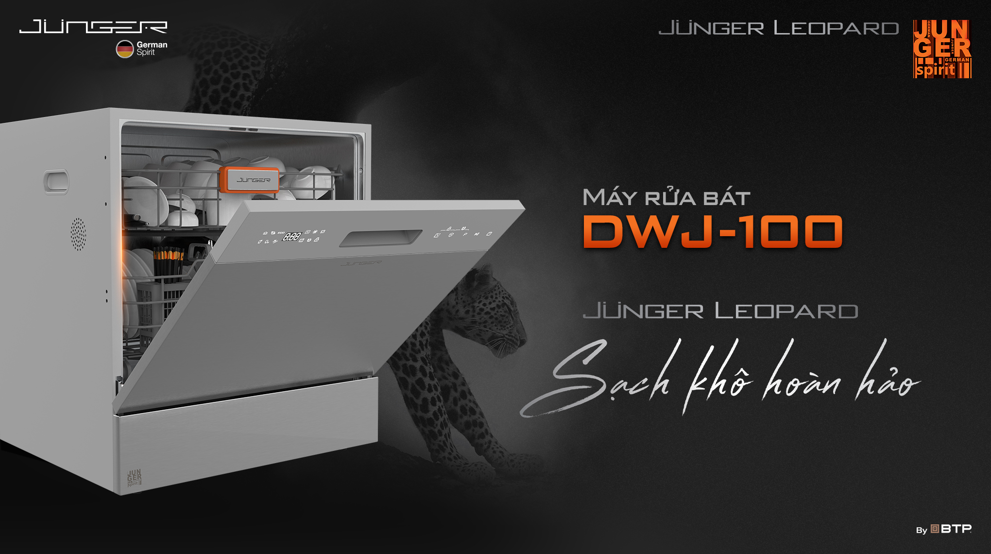 máy rửa bát Junger DWJ-100