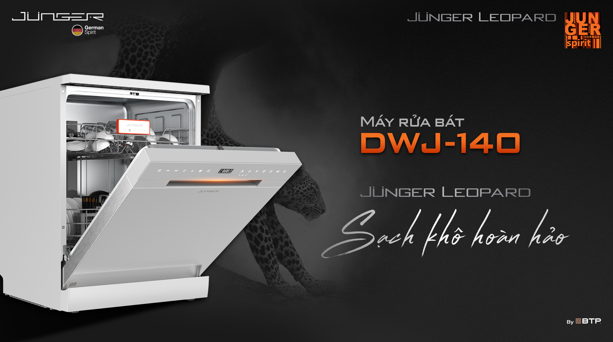 máy rửa bát Junger DWJ-140