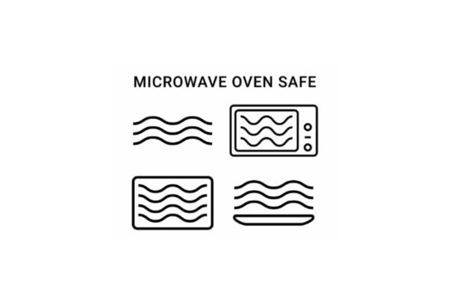 Biểu tượng Microwave oven safe