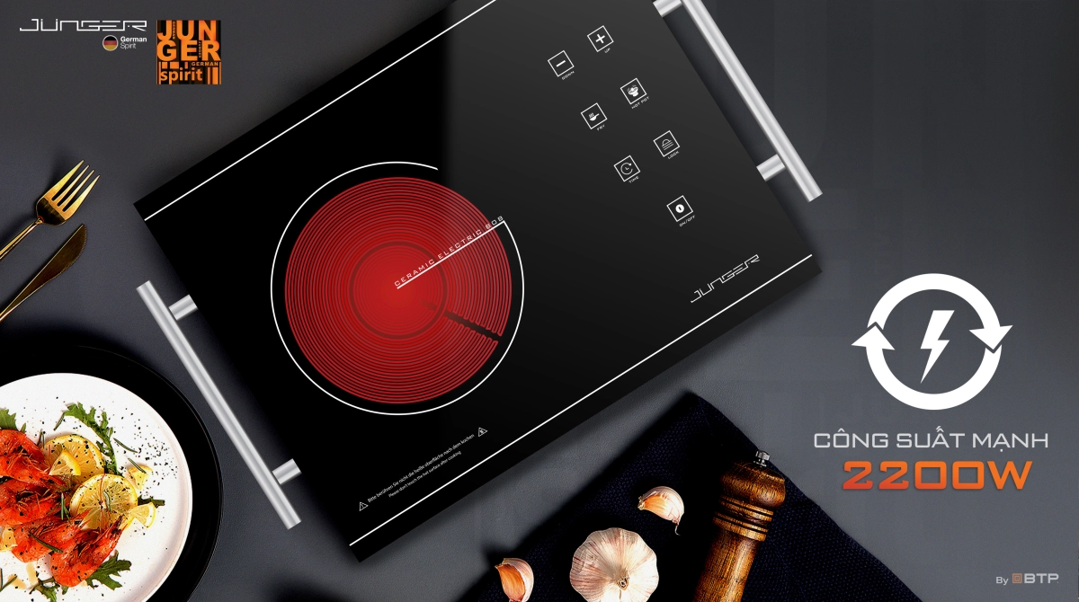 Top #4 bếp hồng ngoại đơn của Đức [Bền - Đẹp - Tốt]