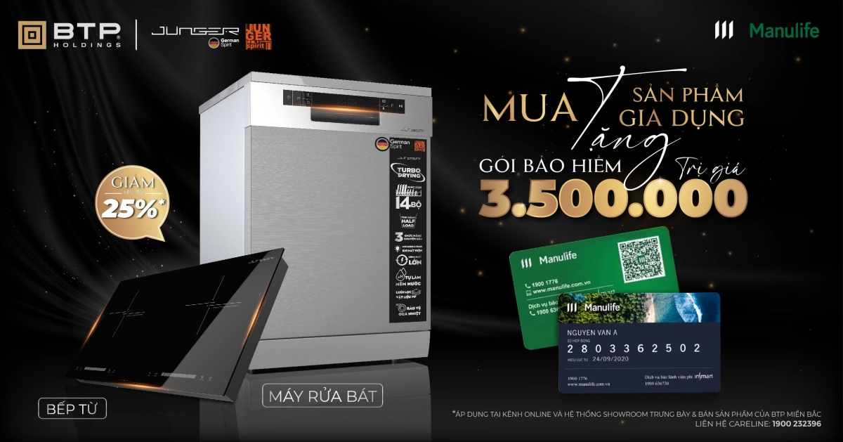 Junger hợp tác cùng Manulife Việt Nam Tri Ân Khách Hàng Cuối Năm