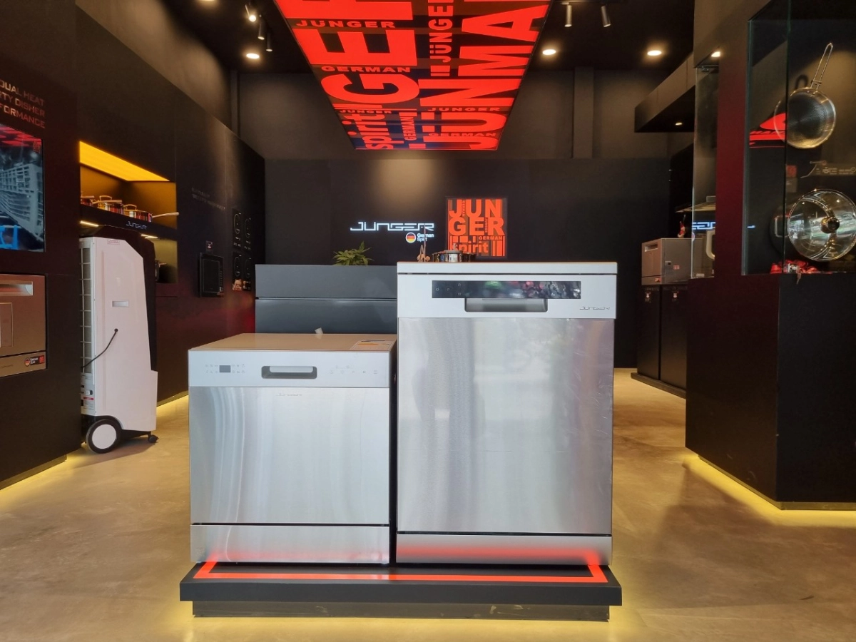 Siêu phẩm máy rửa bát mới nhất 2023 đã xuất hiện tại Flagship Store Junger