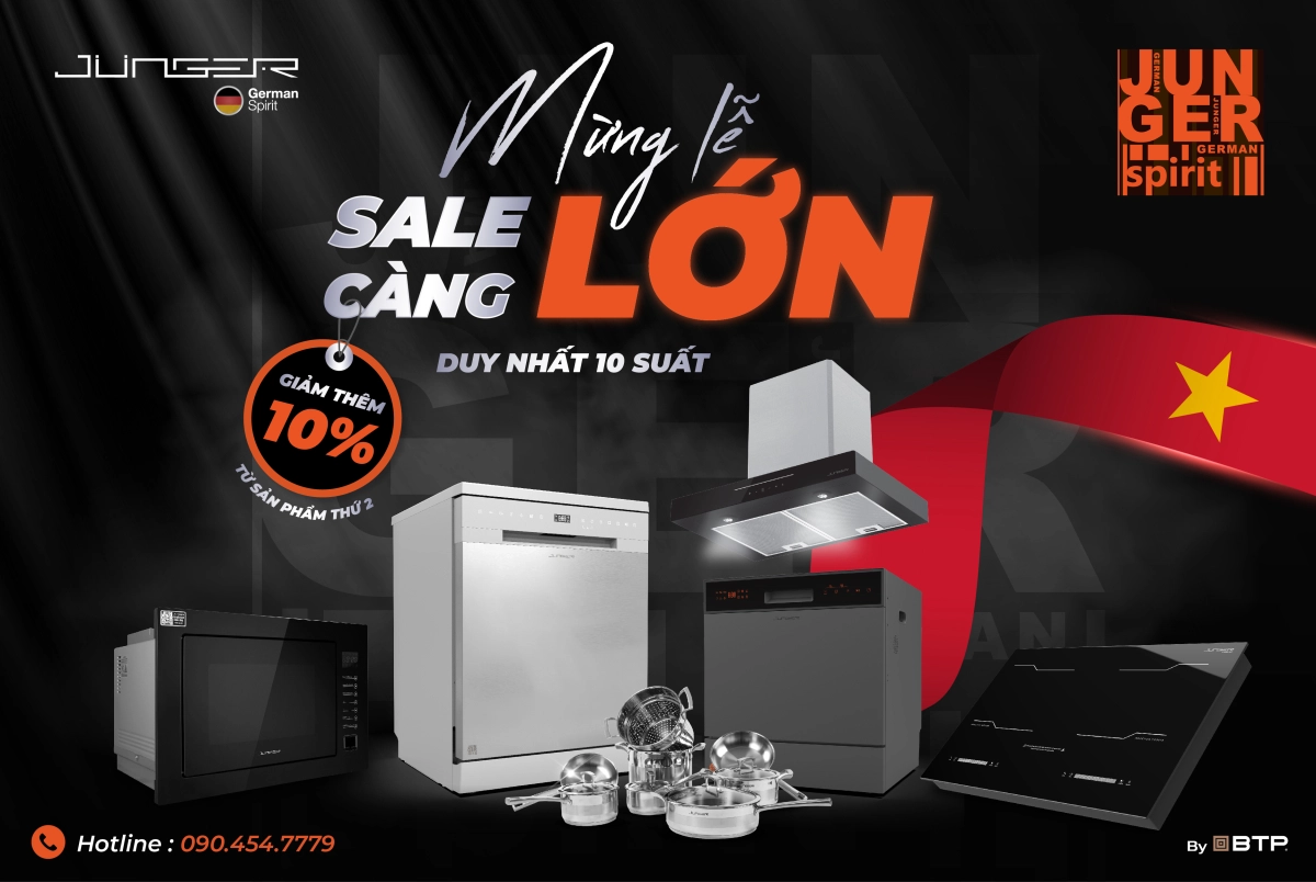 STORE JUNGER TRI ÂN BÃO SALE ĐẠI LỄ 30/04 HỜI TỚI NỬA GIÁ