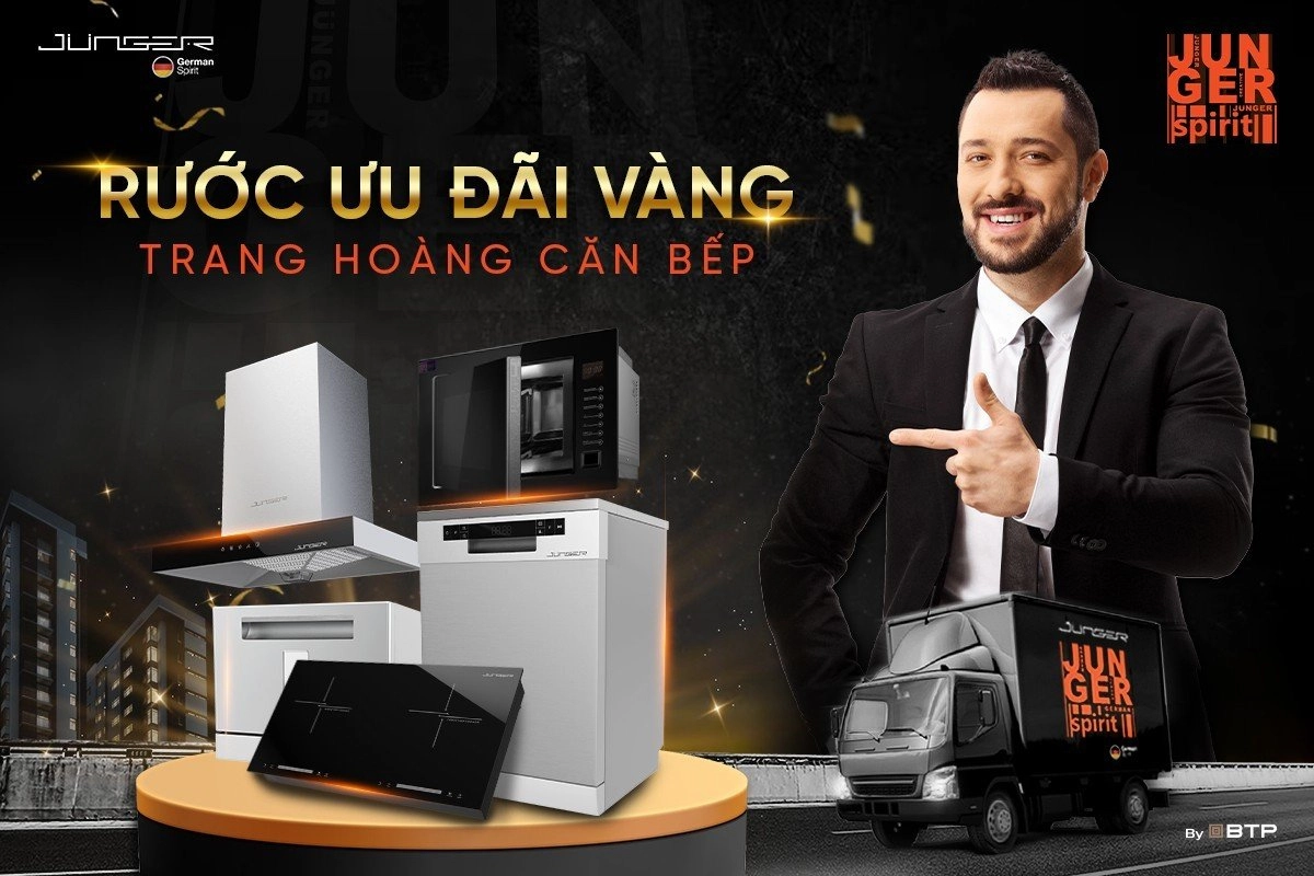 Sắm ngàn tiện nghi với ưu đãi siêu hời từ Junger tại Media Mart