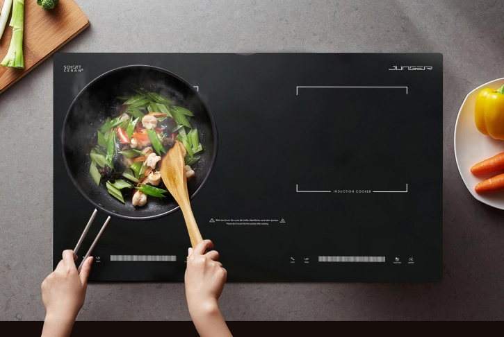 Bếp Đôi Điện Từ Hồng Ngoại Junger Giá Tốt - Bảo Hành 3 Năm