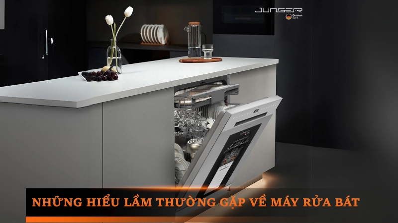 12 hiểu lầm về máy rửa bát & Tìm hiểu về máy rửa chén