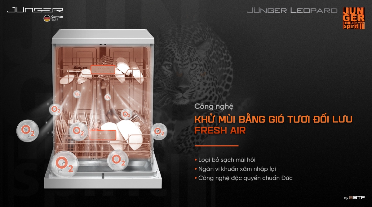 Công nghệ khử mùi bằng gió tươi đối lưu Fresh Air là gì?