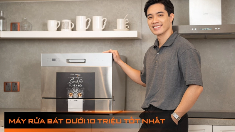 TOP #3 máy rửa bát dưới 10 triệu Ngon - Bổ - Rẻ tốt nhất