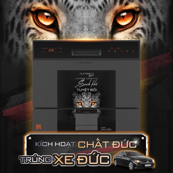 Máy rửa bát Junger Leopard DWJ-063
