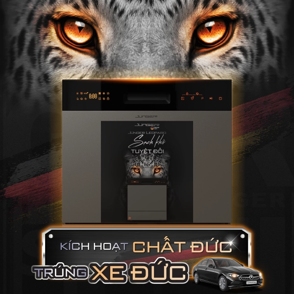 Máy rửa bát Junger Leopard DWJ-133-MS