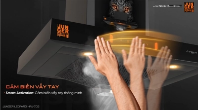 Máy hút mùi cảm ứng vẫy tay là gì? TOP sản phẩm