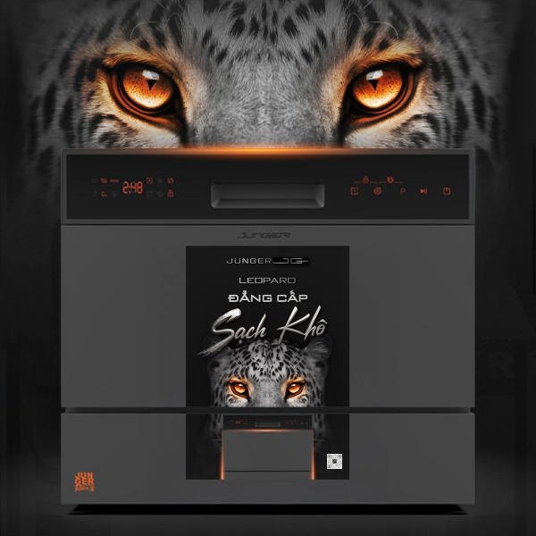 Máy rửa bát Junger JG Leopard DWJ-063