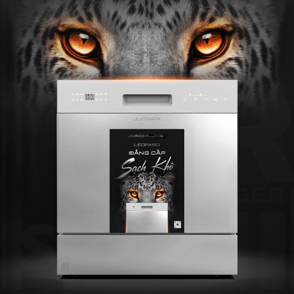 Máy rửa bát Junger JG Leopard DWJ-100