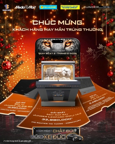 CÔNG BỐ KẾT QUẢ QUAY THƯỞNG KỲ 3 CHƯƠNG TRÌNH “KÍCH HOẠT CHẤT ĐỨC – TRÚNG XE ĐỨC”